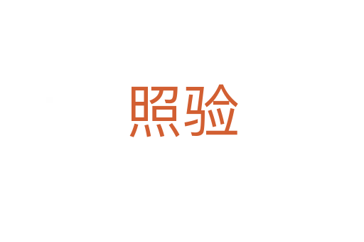 照验